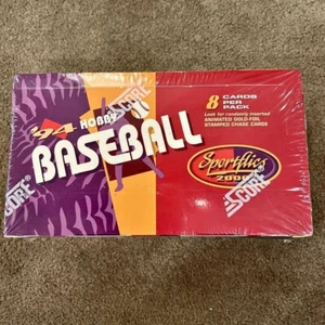 1994 SPORTFLICS BASEBALL HOBBY/ FACTORY SEALED FACTORY SHRINK WRAP BOX FREE SHIP - Picture 1 of 1