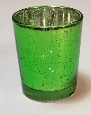 Richland - металлический зеленый брызги Mercury стекла обет держатель новый Бесплатная доставка  - Изображение 1 из 4