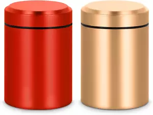 Aluminum Storage Jar Portable Airtight Multipurpose Storage Container for Spices - Picture 1 of 12