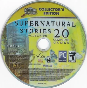 Supernatural Stories - 20 Complete Games (PC, 2014, 2-Disc Set) *DISC ONLY* - Picture 1 of 2