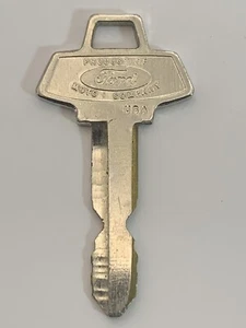 Ford Galaxie Vintage 1965 1966 1967 1968 1969 Logo Key ORIGINAL KEY - Picture 1 of 2