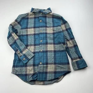 Boys size 4, Gymboree, soft feel flannel cotton shirt, EUC - Picture 1 of 6