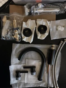 Grohe Atrio Bath Sink Faucet Special Version 20069 Black W/Handles 123443 R2 - Picture 1 of 8