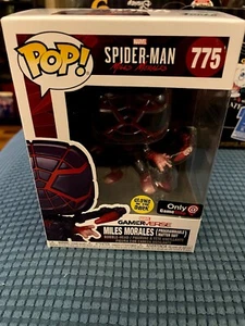 Funko POP! Spider-Man Miles Morales Programmable Matter Suit #775 GameStop New - Picture 1 of 4