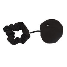 (Black)Drink Cover Scrunchie Stretchable Drink Spiking Prevention AGS
