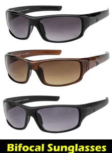 Bifokal-Sonnenbrille innen fast unsichtbar getönte Gläser zum Umhängen Sonnenleser bifokal - Bild 1 von 16