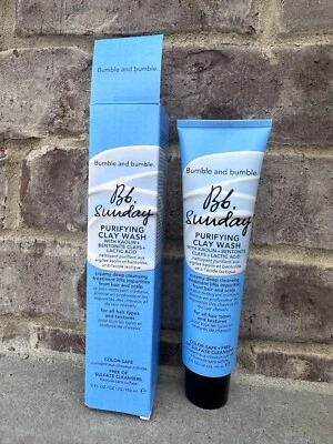 Bumble Bb. Sunday Purifying Clay Wash Deep Clean Lactic, Full Size 5oz/150ml,NIB - Image 1 of 2