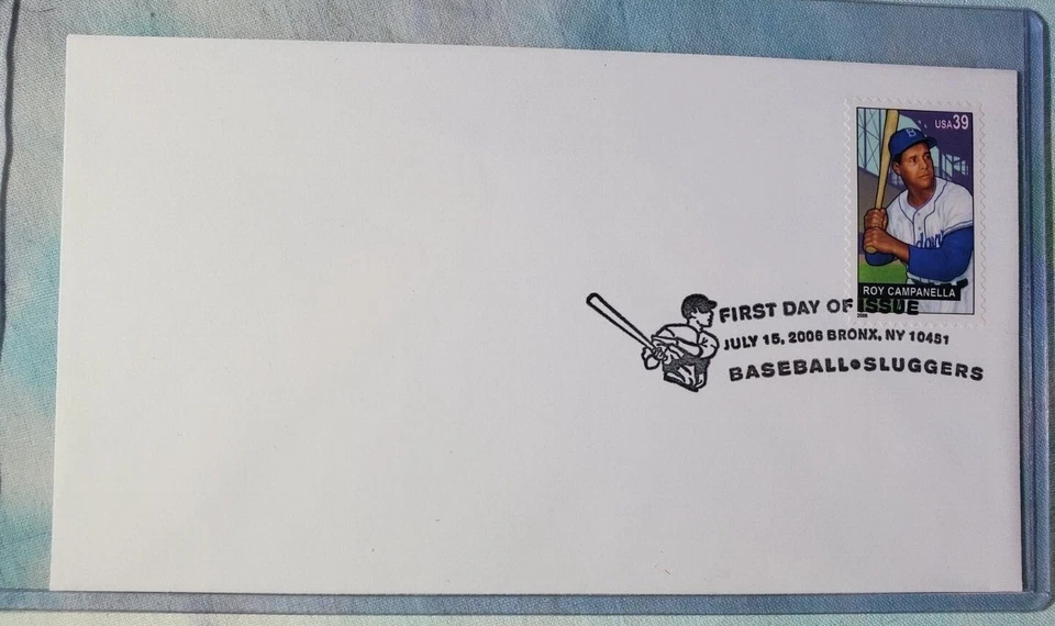 First Day Issue FDC Roy Campanella Brooklyn Dodgers HOF July 2008 Bronx NY - Image 1 of 1