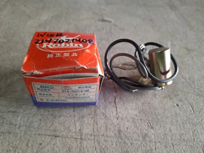 NEW GENUINE SUBARU ROBIN 214-70214-08 CONDENSER - Image 1 of 4