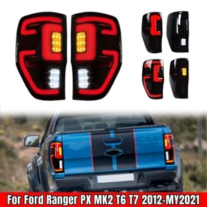 2X LUCE FANALI POSTERIORE PER FORD RANGER 2012-2021 T6 T7 PX STOP FANALINO FRENO - Imagen 1 de 14