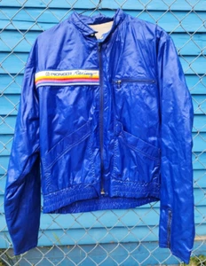 Vintage Pioneer Racing Jacket Swingster Size Medium - Super Clean - With Hood - Picture 1 of 7