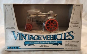 ERTL "Vintage Vehicles" McCormick-Deering Farmall Tractor - Diecast - 1:43 Scale - Picture 1 of 7