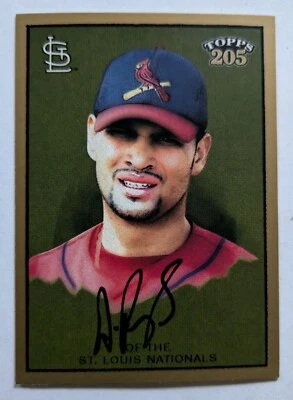 ALBERT PUJOLS, 2003 TOPPS 205 w/WHITE LOGO #3 - Image 1 of 2