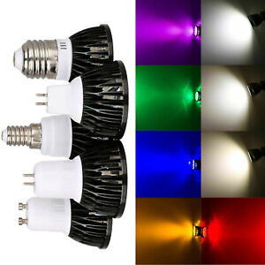 GU10 MR16 Dimmable LED SpotLight Bulbs E27 E14 GU5.3 9W 12W 15W Lamp 220V 12V RD