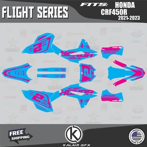 Kit Gráficos para Honda CRF450R (2021-2023) CRF 450R Flight - MAGENTA - Imagen 1 de 6