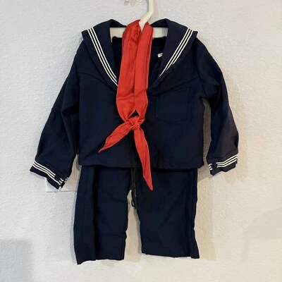 Raro traje de marinero vintage para bebés niños Neiman Marcus Little Goodies de “Good Lad” Foto 1 de 4