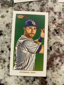 2020 TOPPS 206 SERIES 1 BASE CARD TAMPA BAY RAYS KEVIN KIERMAIER #31 - Picture 1 of 1