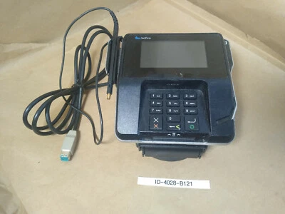 VeriFone MX-915 Credit Card Pinpad Payment Terminal M132-409-01-R w/Swivel Stand - Image 1 of 4