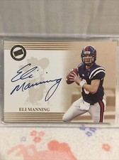 2004 Press Pass Authentics Eli Manning RC Rookie Auto Ole Miss BRONZE SP!!