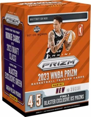 2023 Panini WNBA Prizm Basketball Trading Card Blaster Box Multicolor - Image 1 of 2