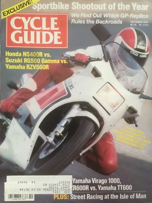 Cycle Guide Magazine October 1985 - Image 1 of 3