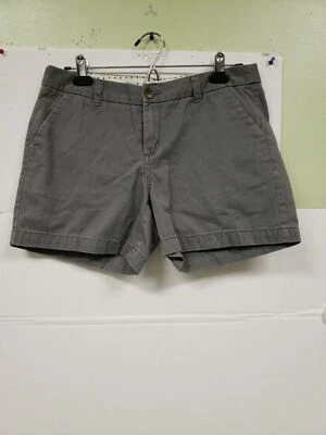 Merona Womens Chino Shorts 100% Cotton Pockets Pre-owned Sz 6 Foto 1 de 4