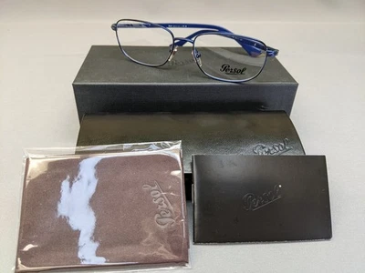 Monturas ovaladas para gafas Persol PO1005V 1152, lentes azules/demo, 56 mm Italia Foto 1 de 4
