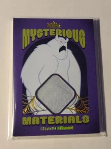 2025 Fleer Scooby-Doo Mysterious Materials Relic Snow Ghost #MY-21 - Picture 1 of 2