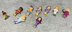Polly Pocket Bluebird Lot Of 9 Dolls - Picture 1 of 7