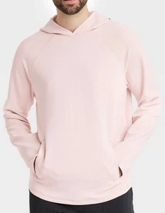 All In Motion Men's Clay Pink Pullover Hooded Heavy Waffle Knit Hoodie size XXL - Picture 1 of 1