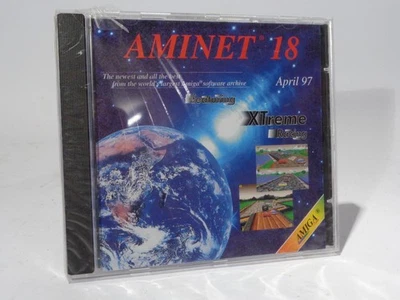 AMINET 18 VINTAGE SOFTWARE Game SAMMLUNG CD FÜR COMMODORE - AMIGA OVP SEALED - Bild 1 von 2