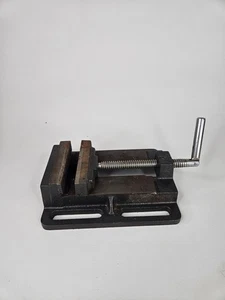 Vintage #4 Maschinist Schraubstock 4" Backen 7 Pfund Tisch Tischhalterung 8,5" x 6,5" x 2,25" - Bild 1 von 3