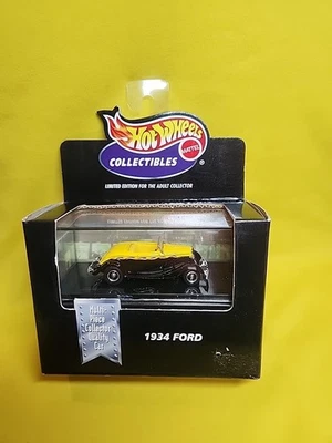 Ford amarillo negro Hot Wheels Collectibles 1934 nuevo en paquete 🔥x2 Foto 1 de 4