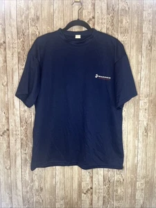 Marines Herren dunkelblau Kurzarm sportlicher Stil T-Shirt Größe Large - Bild 1 von 8