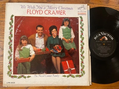 Floyd Cramer / We Wish You A Merry Christmas LP RCA Mono Promo + Inner VG+!!!! - Image 1 of 4