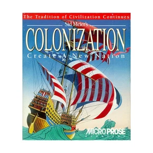 Computer Wargame Sid Meier's Colonization Fair/EX - Picture 1 of 1