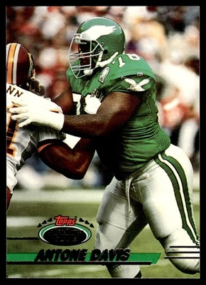 1993 Stadium Club Antone Davis Philadelphia Eagles #306 - Image 1 of 2