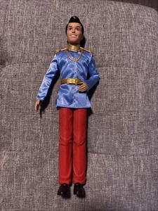 2013 Disney Mattel Cinderella Prince Charming Barbie Doll 12" - Picture 1 of 9