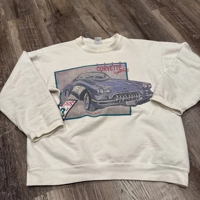 Vintage Guess Sweater Made In USA Paper Tag Corvette One Size (36) - Image 1 of 4