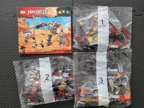 LEGO NINJAGO 70592: Salvage M.E.C. New and Factory Sealed Bags, No Box 