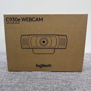 Logitech C930E 30 fps 1080p Video Webcam Wide Angle Podcast Conference Call - Photo 1/3