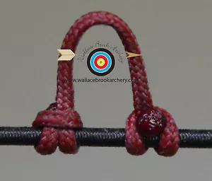 3 Pack Mountainberry Archery Release Bow String Nock D Loop Bowstring BCY #24 - Picture 1 of 1