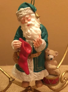 Hallmark Andenken Merry Olde Santa Ornament 1992 Dritte in Serie #3 - Bild 1 von 7