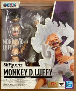 S.H.Figuarts Bandai TAMASHII NATIONS ONE PIECE Monkey D. Luffy Gear 5 - Picture 1 of 16