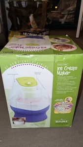 NEW Rival Gel Canister 1.5 quart Ice Cream Maker Blue CG9155 Electric Sealed Box - Picture 1 of 6