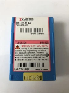 Kyocera - 1 x nuevos insertos de taladro de carburo DA1390M-GM - Imagen 1 de 2