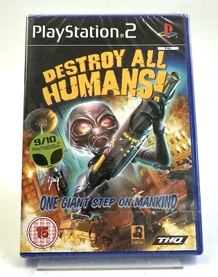 PS2 Destroy All Humans! , New And Factory Sealed - Image 1 of 4