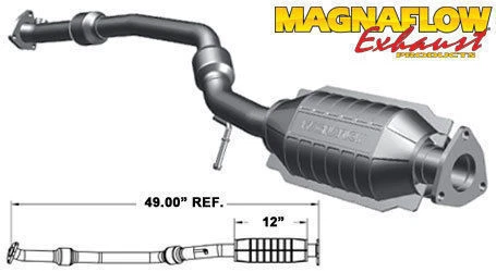 Convertidor catalítico trasero Daewoo Lanos 1999-2002 1,6 L Magnaflow ajuste directo CATS Foto 1 de 1