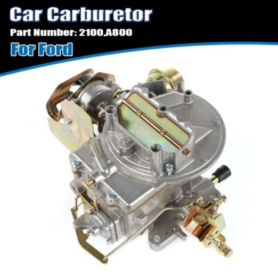 Kit de carburador de 2 barriles para automóvil para Ford F150 F250 F350 1964 ~ 1978 2100 A800 Foto 1 de 4