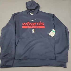 Nike NBA Washington Wizards Baloncesto Dri-Fit Pullover Sudadera con Capucha DN6592-419 NUEVO CON ETIQUETAS - Imagen 1 de 7